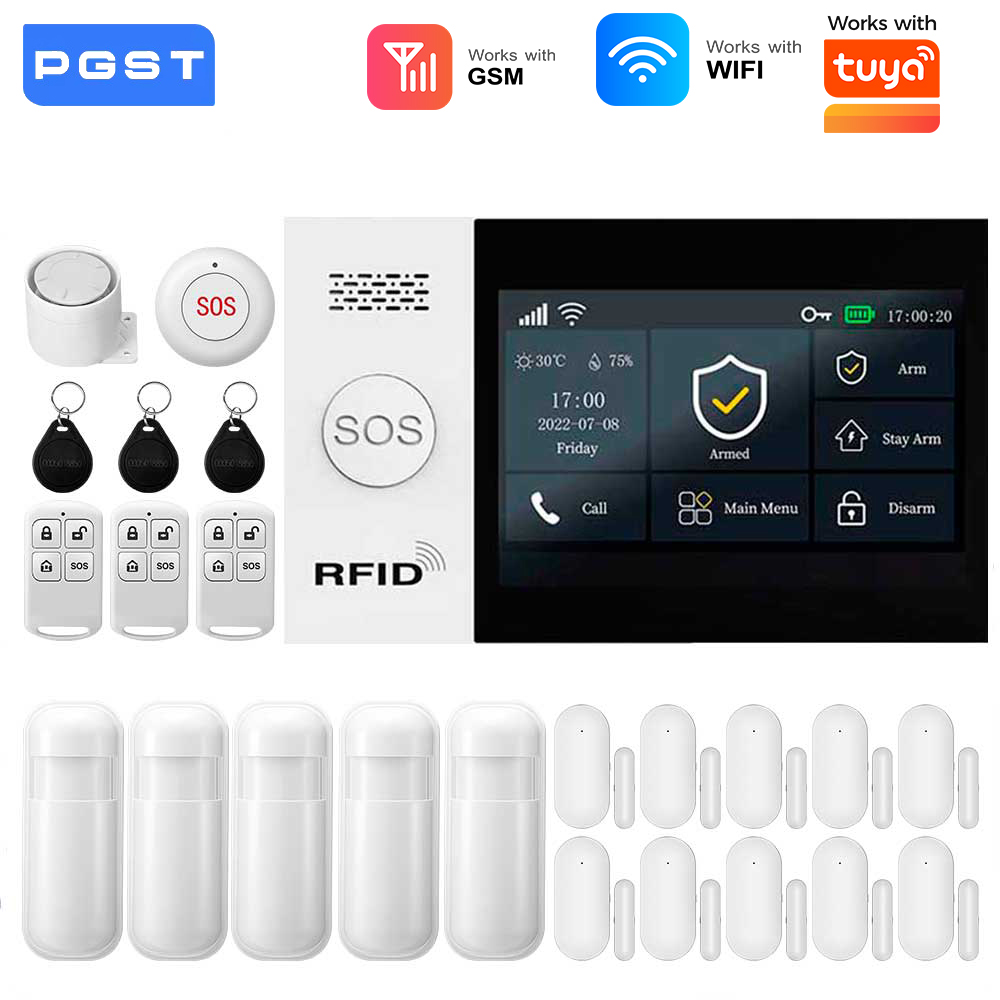 Smart Home Automation Kit - 2.4G WIFI Smart GSM Alarm System