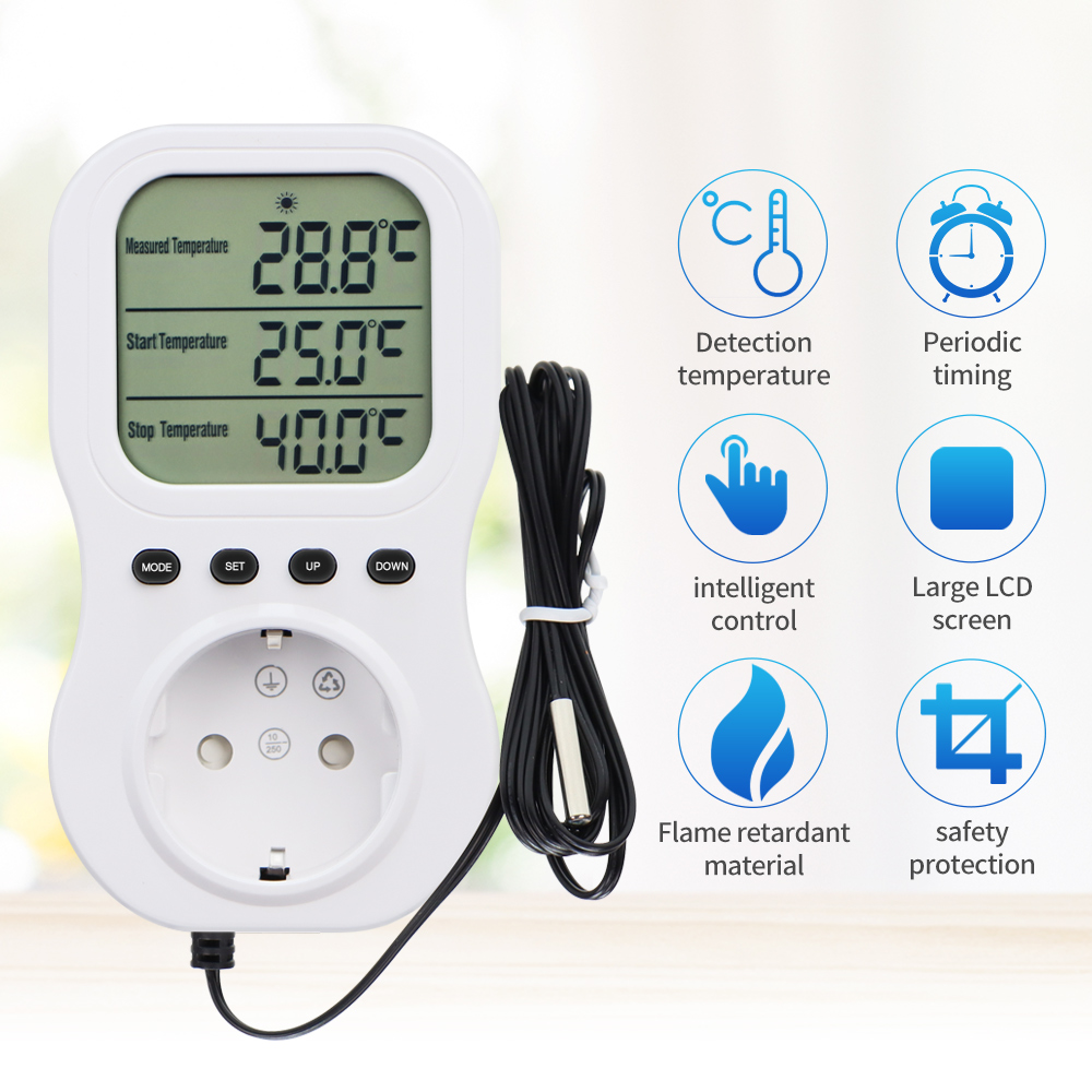 Smart Thermostat LCD Digital T - огляд і ціна Wifi Thermostat