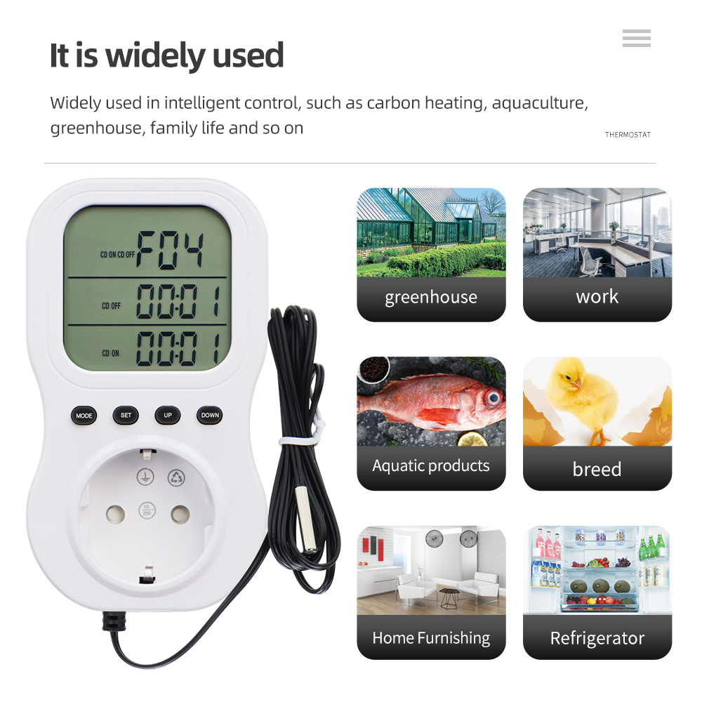 Smart Thermostat LCD Digital T - огляд і ціна Wifi Thermostat