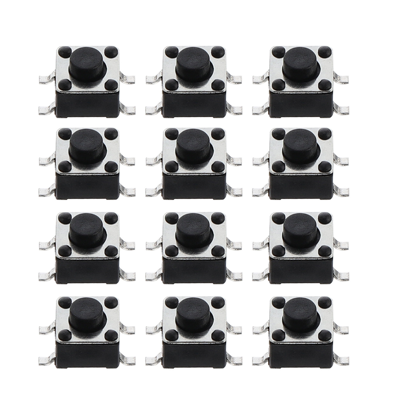 100pcs Tactile Momentary Push  - огляд і ціна Electronics Project Kit