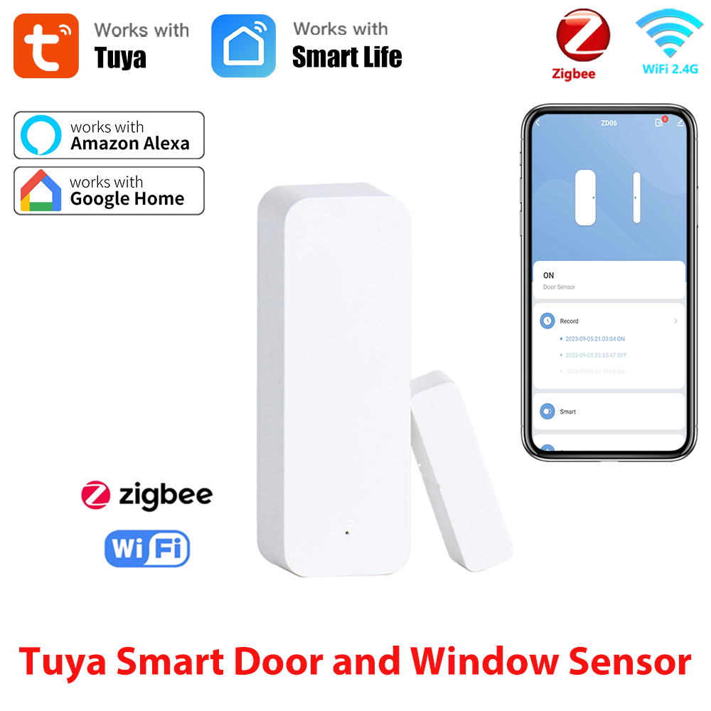 Tuya Smart WiFi/Zigbee Door Wi - огляд і ціна Smart Home Automation Kit