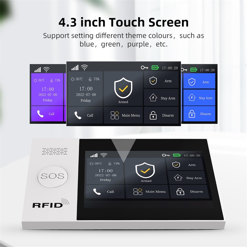 2.4G WIFI Smart GSM Alarm Syst - огляд і ціна Smart Home Automation Kit