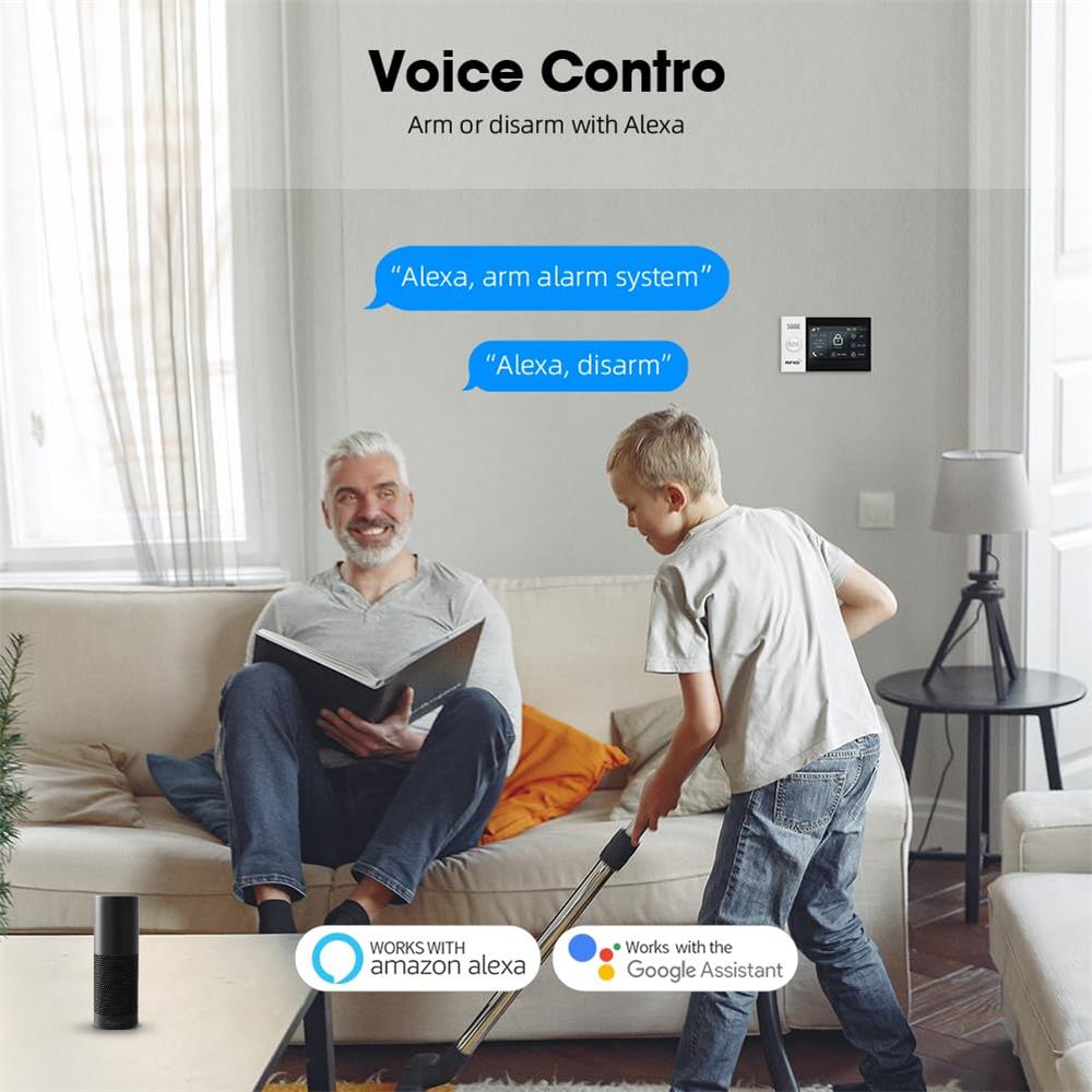 2.4G WIFI Smart GSM Alarm Syst - огляд і ціна Smart Home Automation Kit