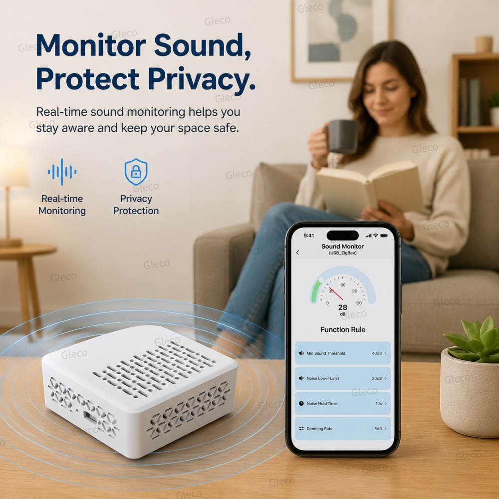 Wifi/Zigbee Noise Decibel Mete - огляд і ціна Smart Home Automation Kit
