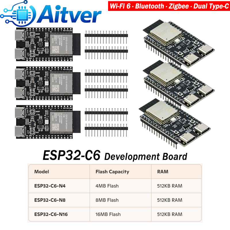ESP32 C6 Development Board WiF - огляд і ціна Esp32 Smart Home Kit