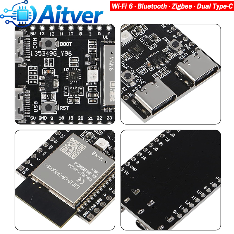 ESP32 C6 Development Board WiF - огляд і ціна Esp32 Smart Home Kit