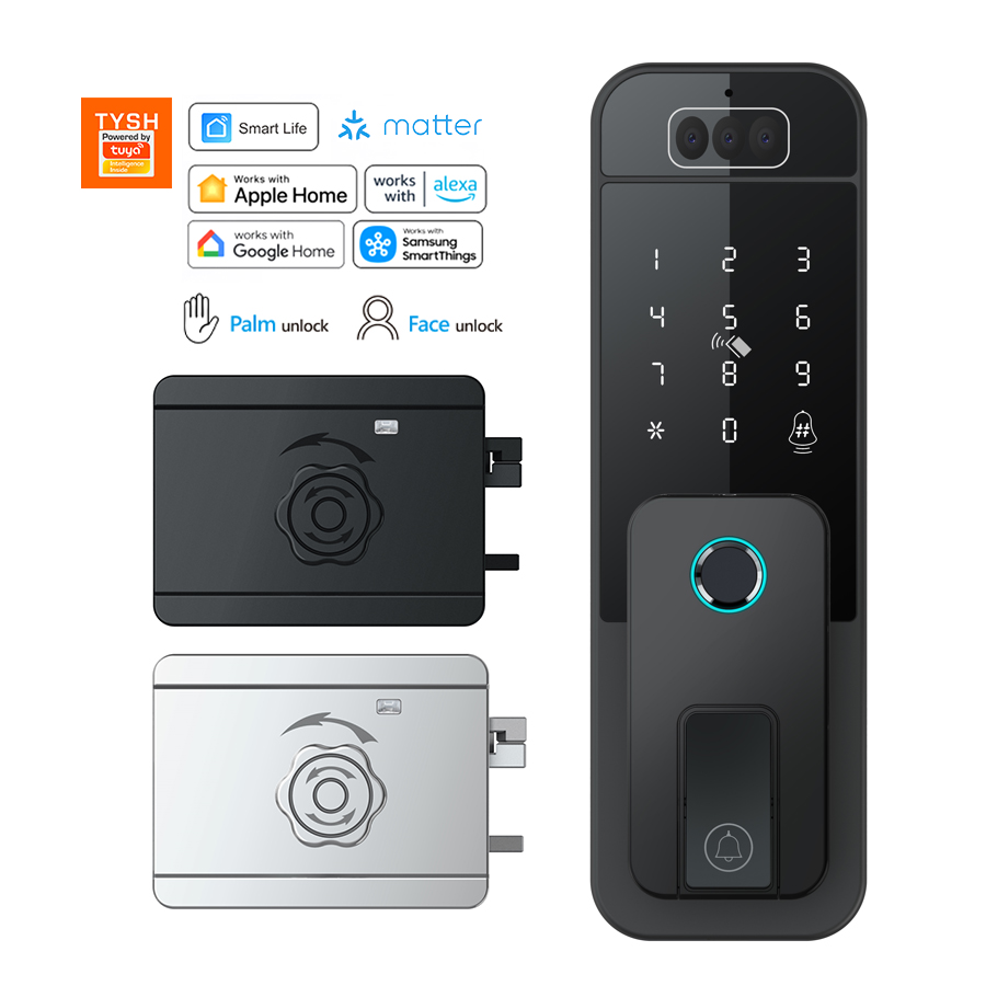 TYSH Matter Tuya Smart Rim Loc - огляд і ціна Smart Door Lock Wifi