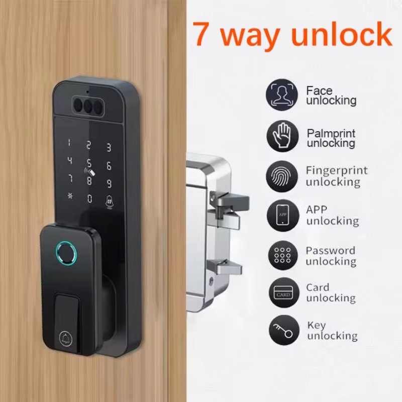 TYSH Matter Tuya Smart Rim Loc - огляд і ціна Smart Door Lock Wifi