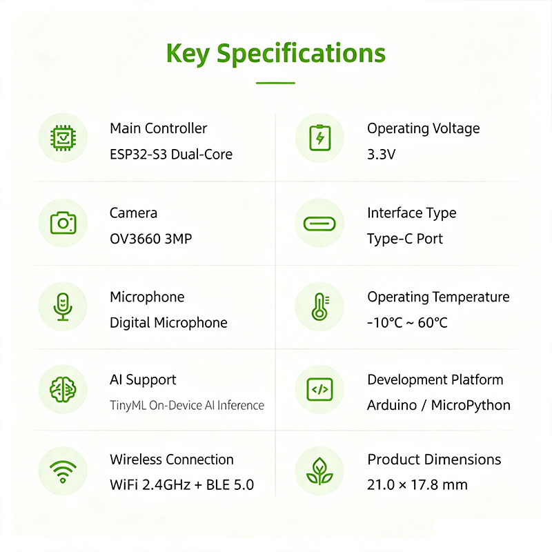 XIAO ESP32S3 Sense AI Vision D - огляд і ціна Esp32 Smart Home Kit