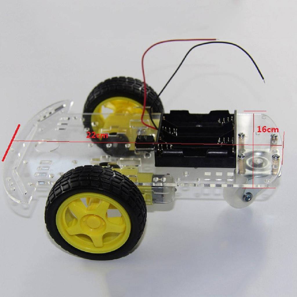 2WD Robot Car Chassis Assembly - огляд і ціна Stem Robotics Kit