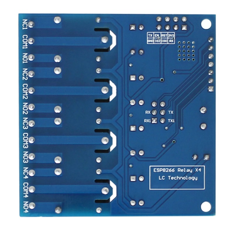 ESP8266 ESP-01 4-way WiFi rela - огляд і ціна Esp8266 Relay Module