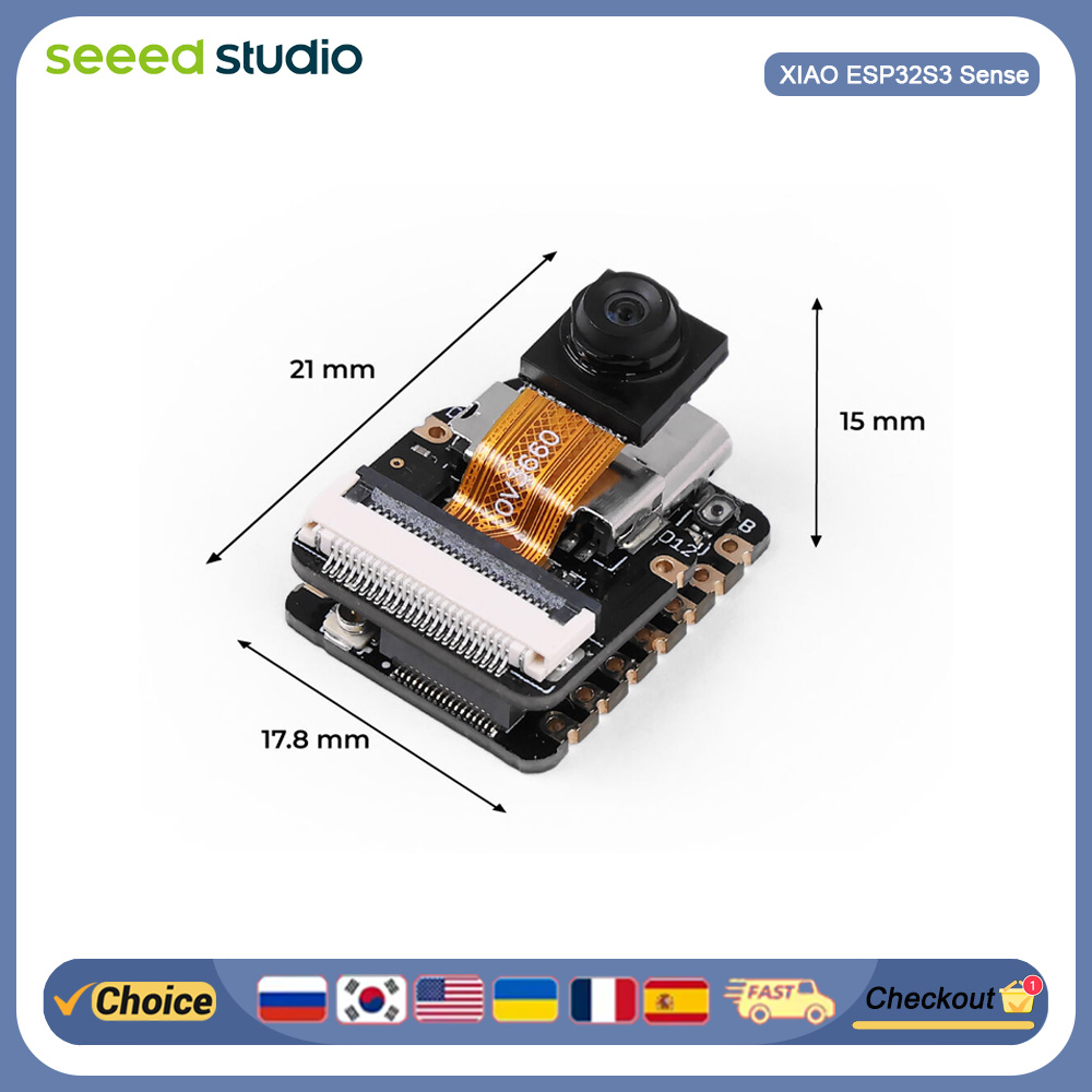 Seeed Studio XIAO ESP32S3 Sens - огляд і ціна Esp32 Smart Home Kit