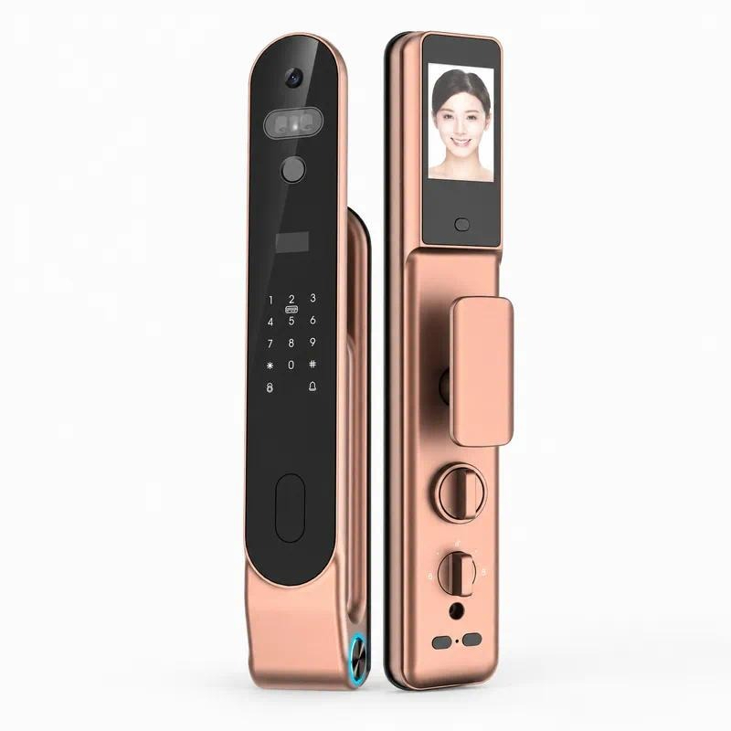 High quality 3D Face Lock Pass - огляд і ціна Smart Door Lock Wifi