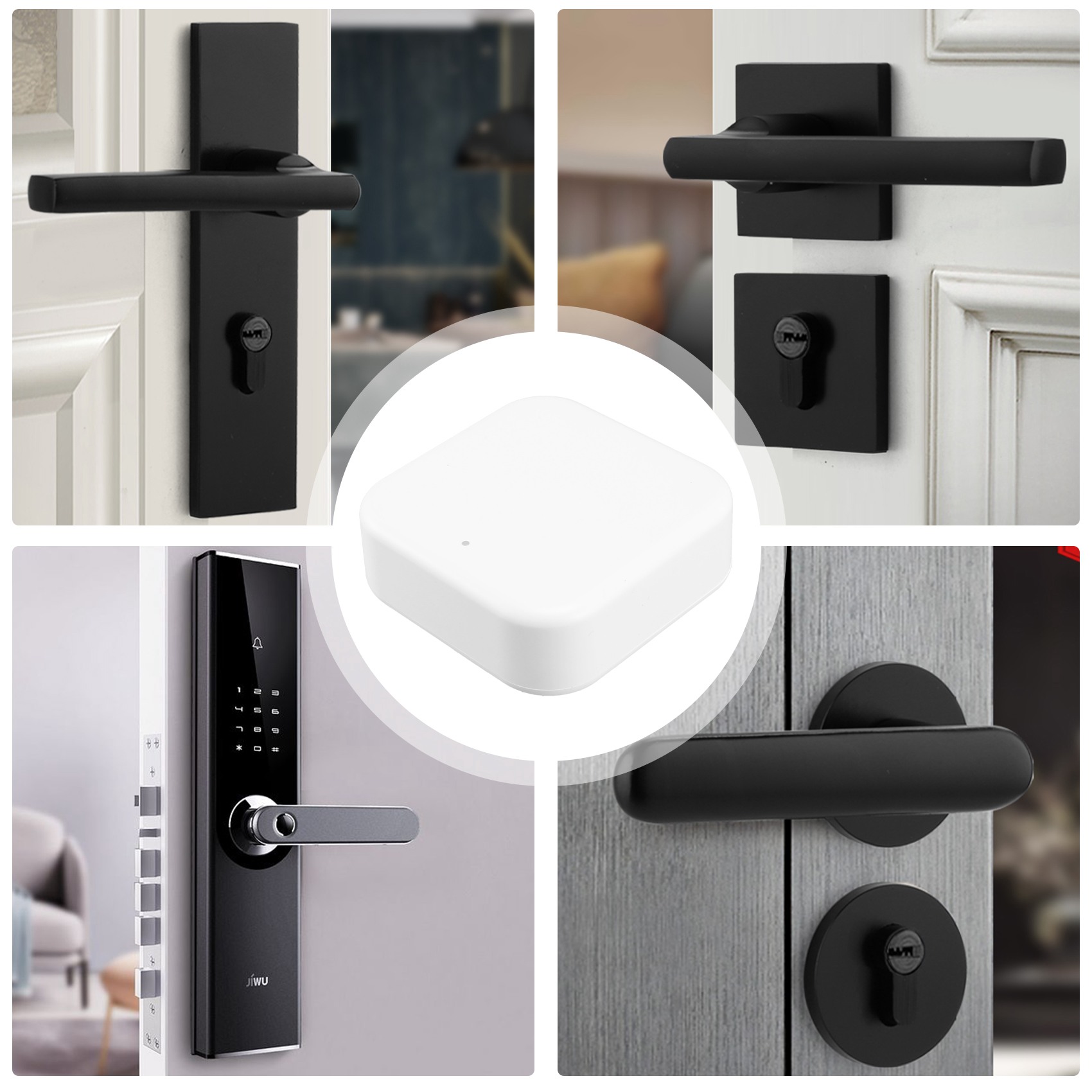 Bluetooth Wifi Gateway Fingerp - огляд і ціна Smart Door Lock Wifi