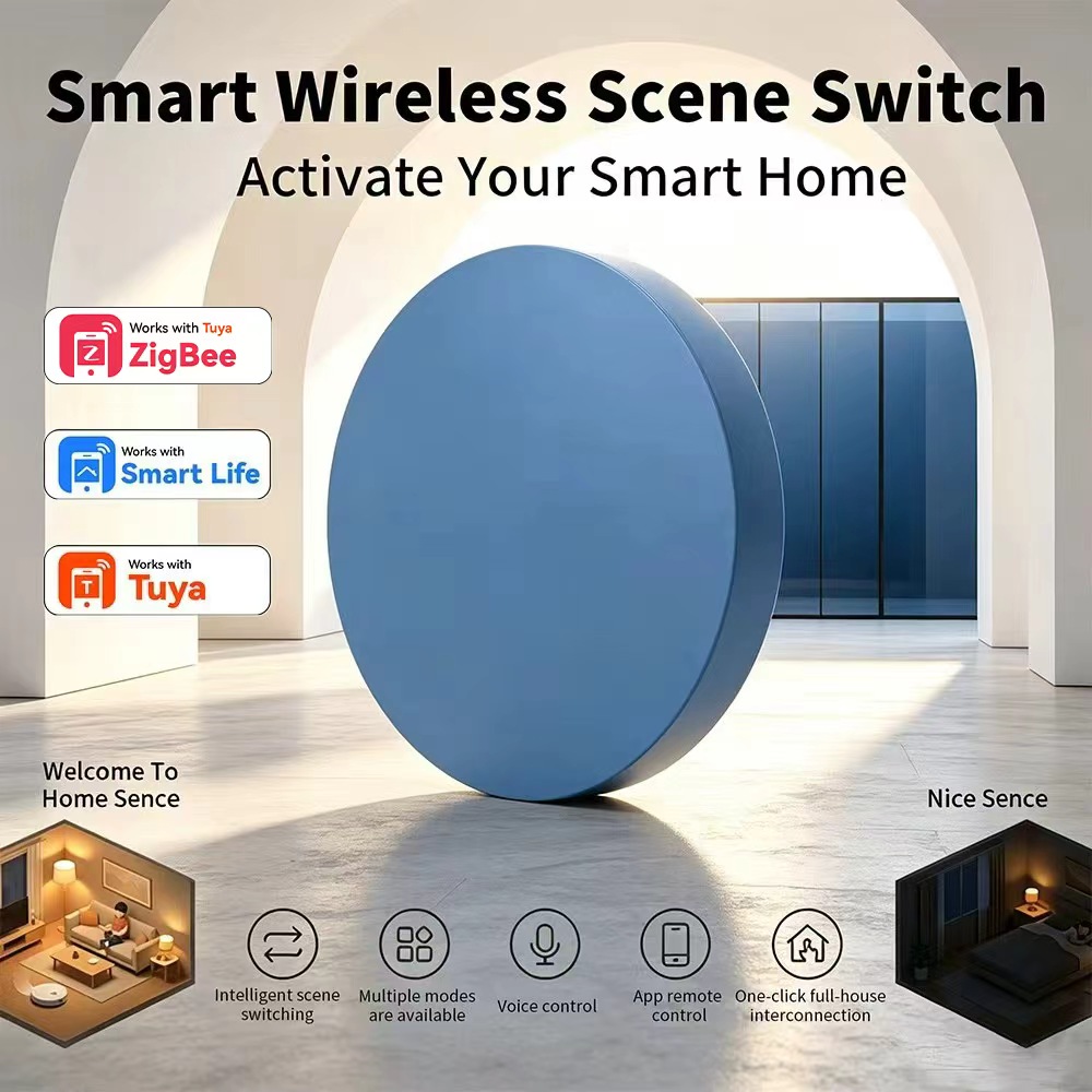 HIMOJO Zigbee Smart Scene Push - огляд і ціна Smart Home Automation Kit