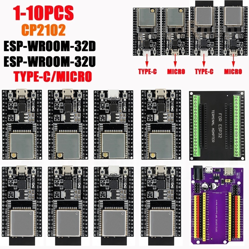 1-10PCS ESP32-DevKitC core boa - огляд і ціна Esp32 Smart Home Kit