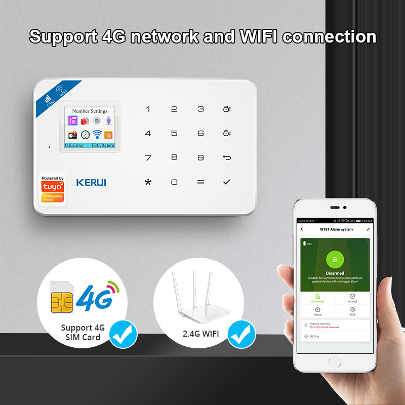 KERUI Security Alarm System Ki - огляд і ціна Smart Home Automation Kit