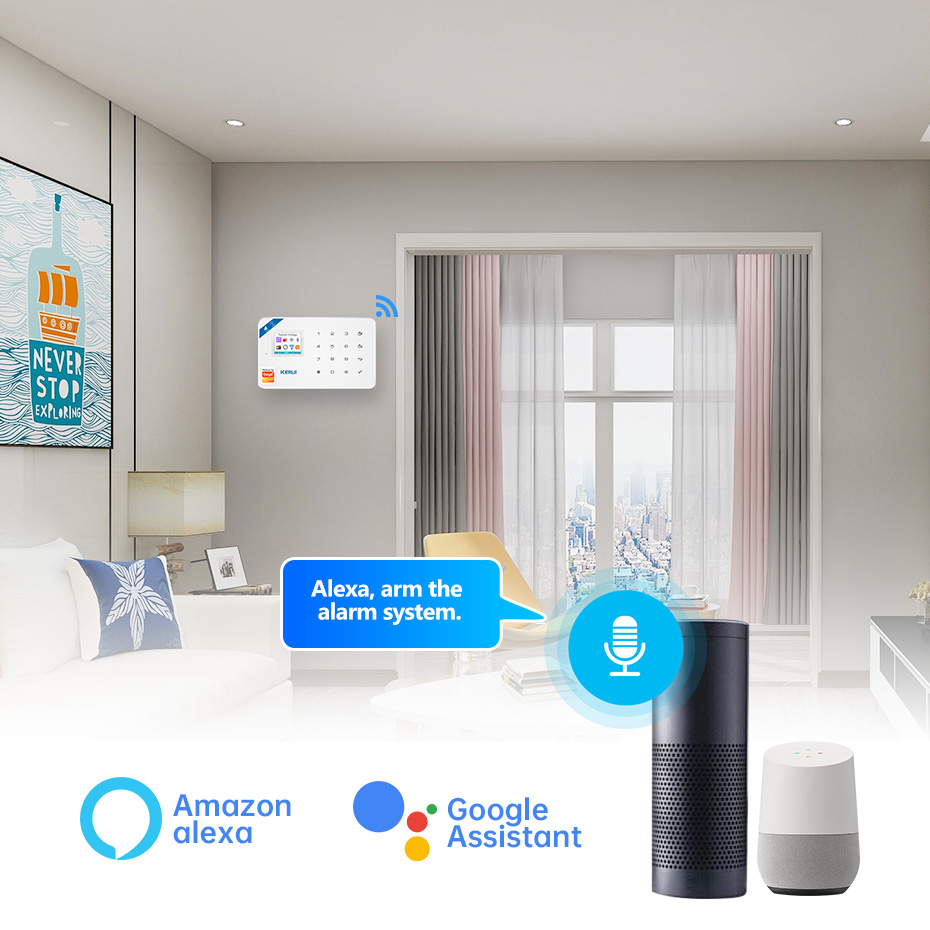 KERUI Security Alarm System Ki - огляд і ціна Smart Home Automation Kit