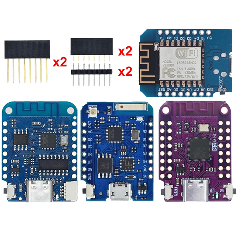WeMos D1 Mini Pro V3.0 NodeMcu - огляд і ціна Esp8266 Relay Module