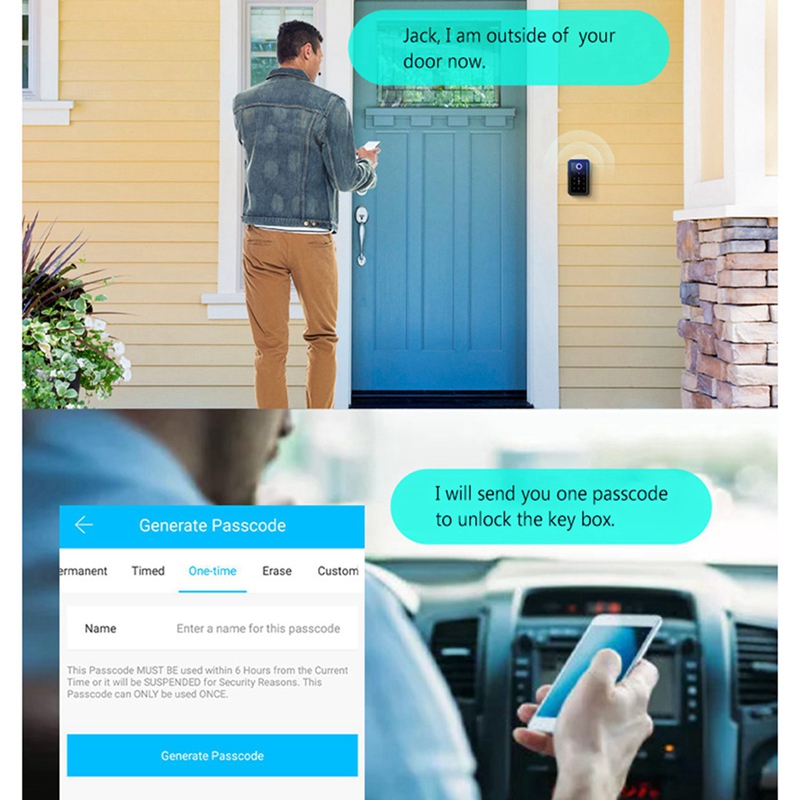 【Hot Cake】10X Smart Key Lock B - огляд і ціна Smart Door Lock Wifi