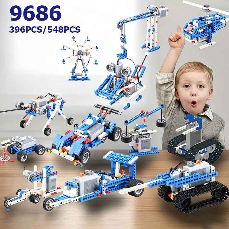 9686 STEM Educational Set Tech - огляд і ціна Stem Robotics Kit