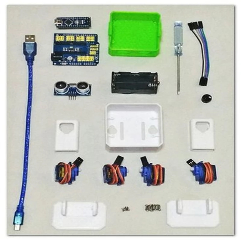 3D Printed Biped Walking Robot - огляд і ціна Sensor Kit Arduino