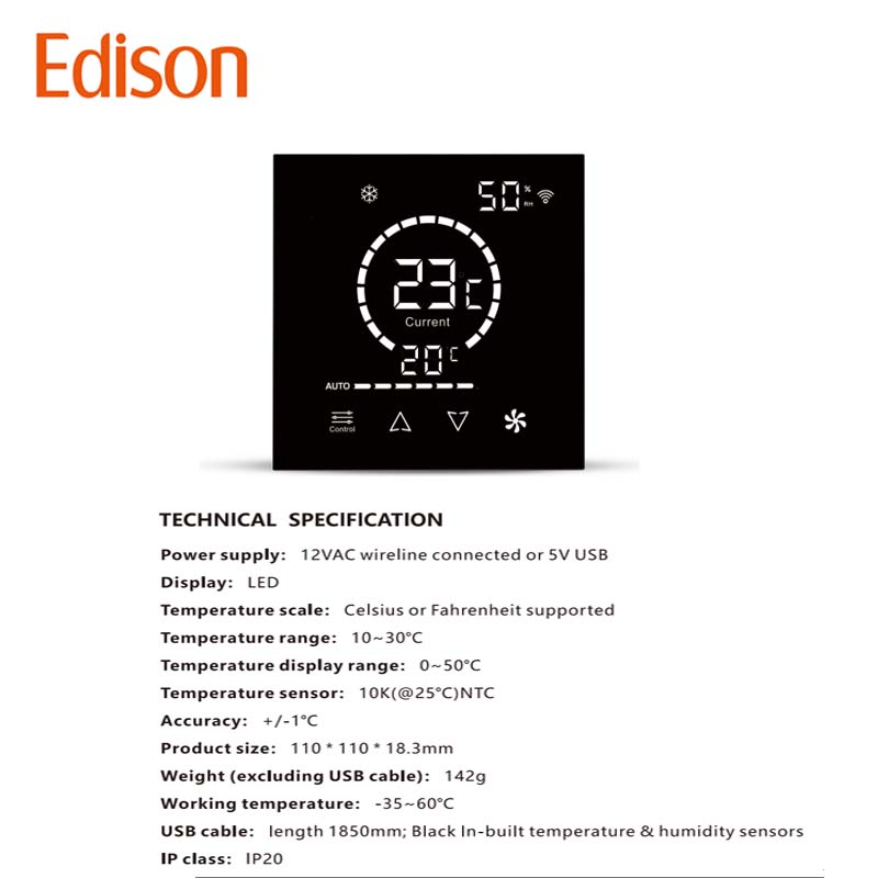 Flexible PVC Smart AC Controll - огляд і ціна Wifi Thermostat